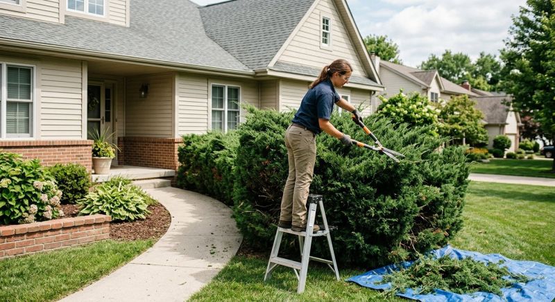 Juniper Tree Trimming Service